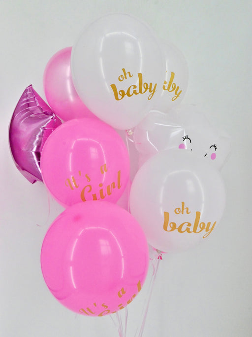 Baby Girl Balloon Set