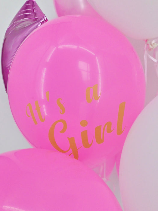 Baby Girl Balloon Set