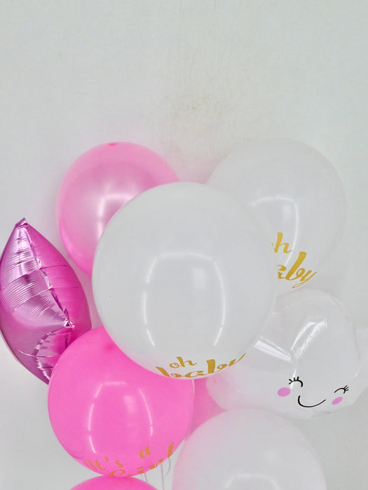 Baby Girl Balloon Set