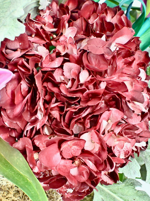 Burgundy Bubble Garden