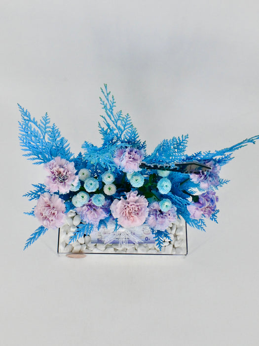 Baby Blue Money Arrangement