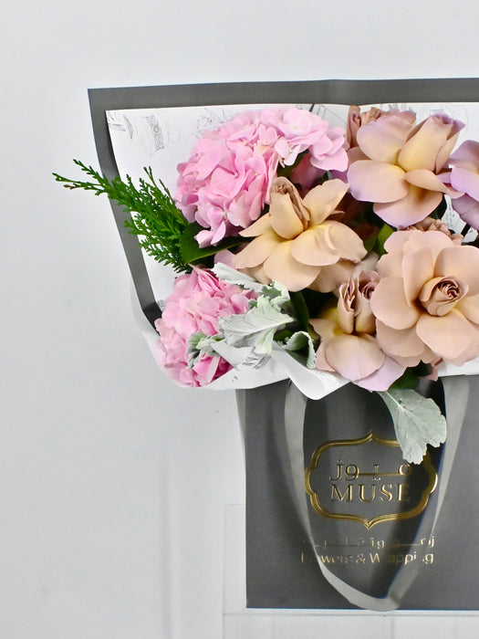 Dreamy Latte Garden Bouquet