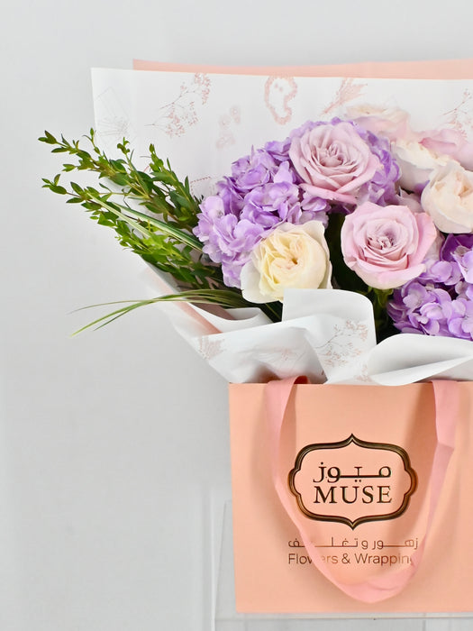 Faithy Purple Bouquet