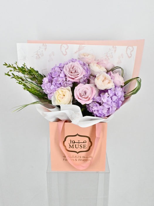 Faithy Purple Bouquet