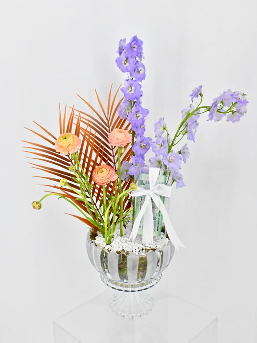 Peach Lavender Money Garden
