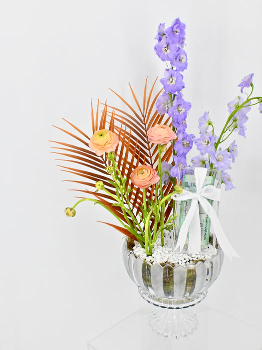 Peach Lavender Money Garden