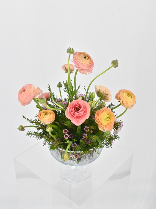 Peach Rani Garden Vase