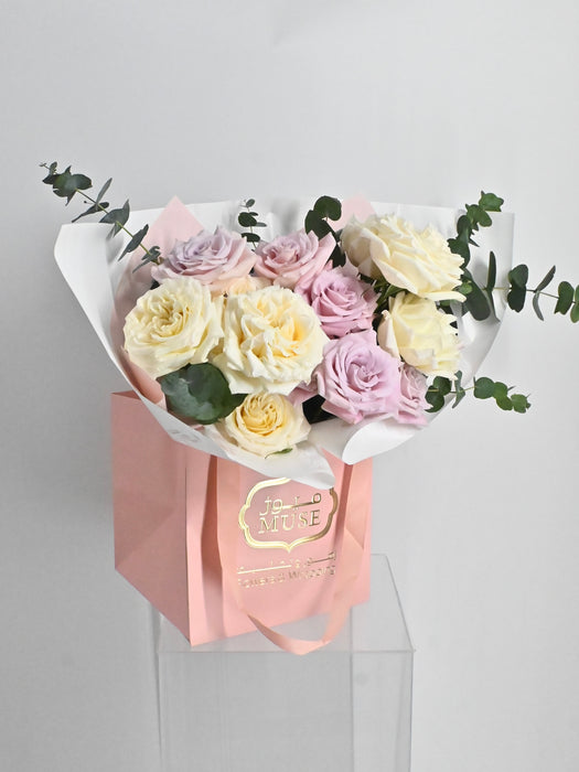 Blush & Ivory Elegance Bouquet