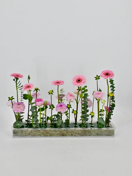 Pretty in Pink Garden Centerpiece