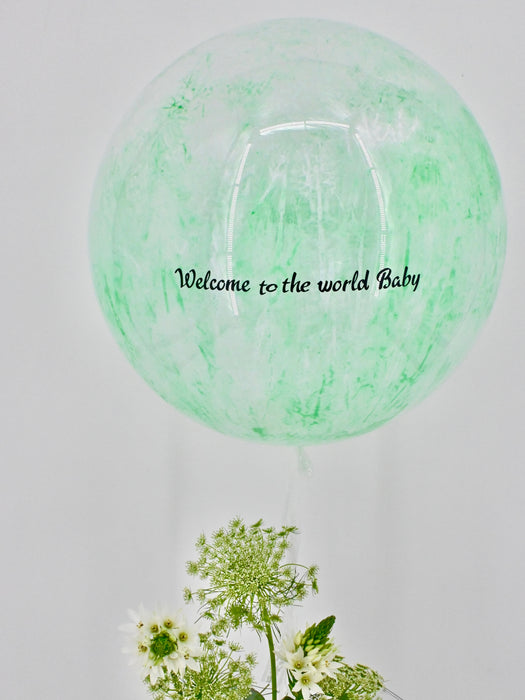 Baby Money Arrangement with Balloon