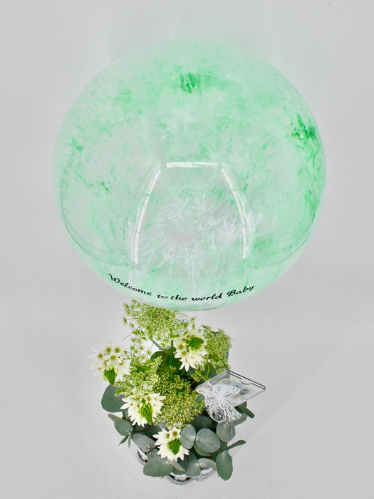Baby Money Arrangement with Balloon