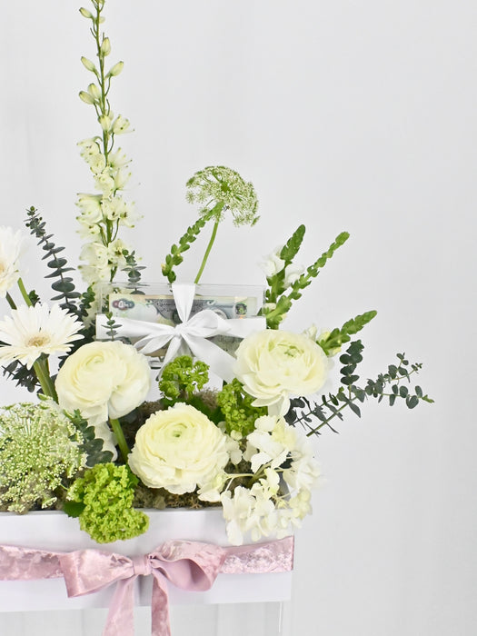White Bloom Box