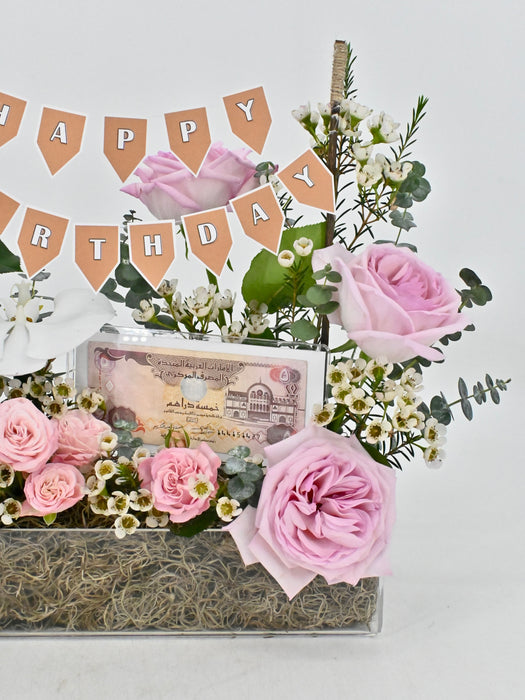 HBD Garden Arrangement
