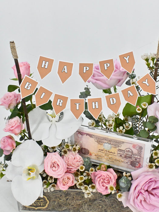 HBD Garden Arrangement
