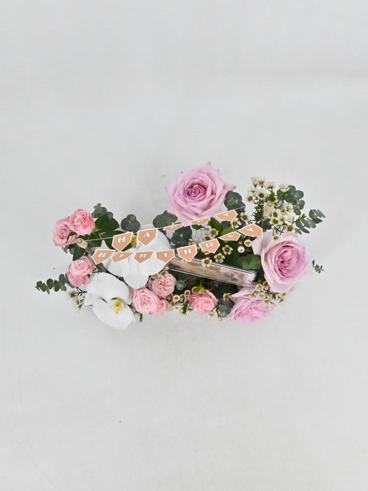 HBD Garden Arrangement