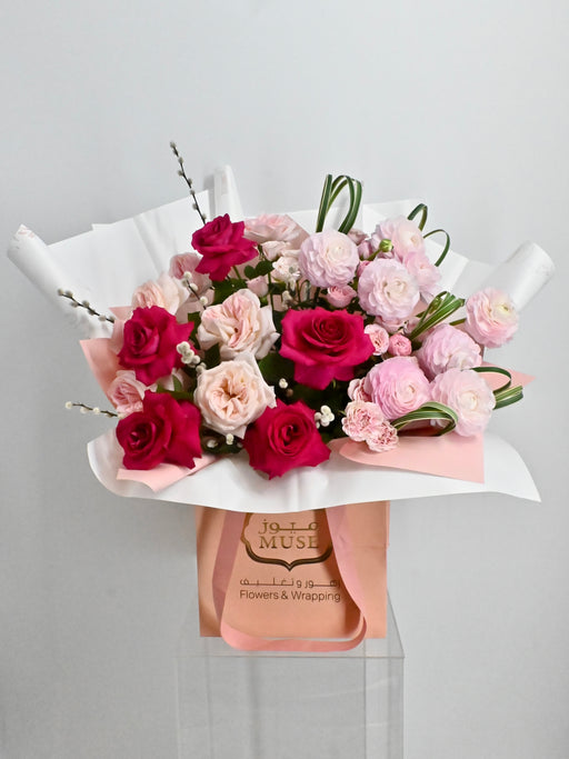 Pink Bombastic Cloni Bouquet