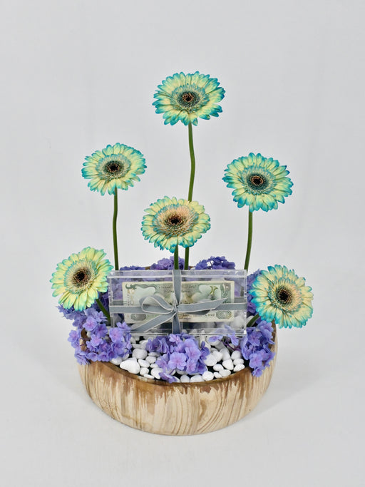 Gerbera Money Arrangement