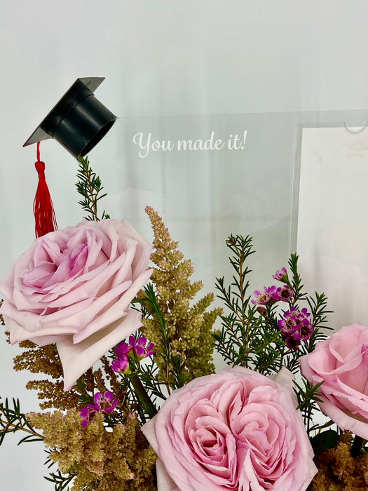 Pink Graduation Money Garden