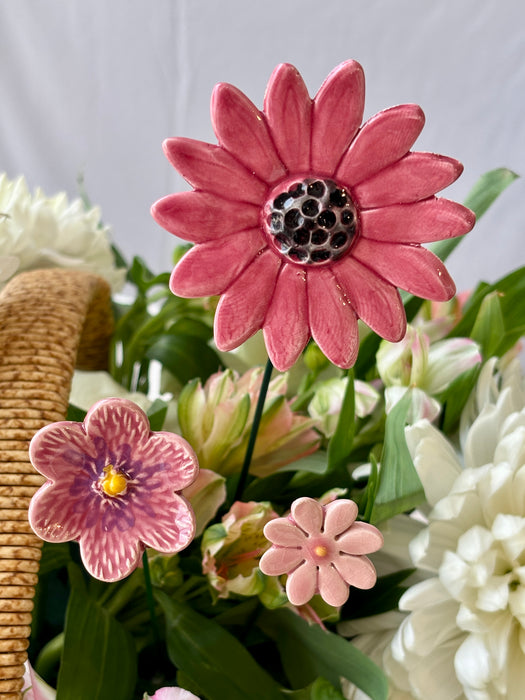 Natural Woven Flower Garden