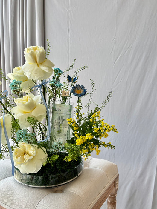 Azure Money Garden Keepsake