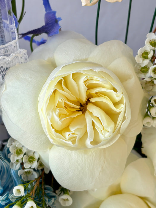 Ethereal Blue & Ivory Money Gift