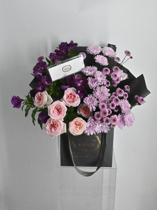 Blush & Amethyst Luxury Arrangement