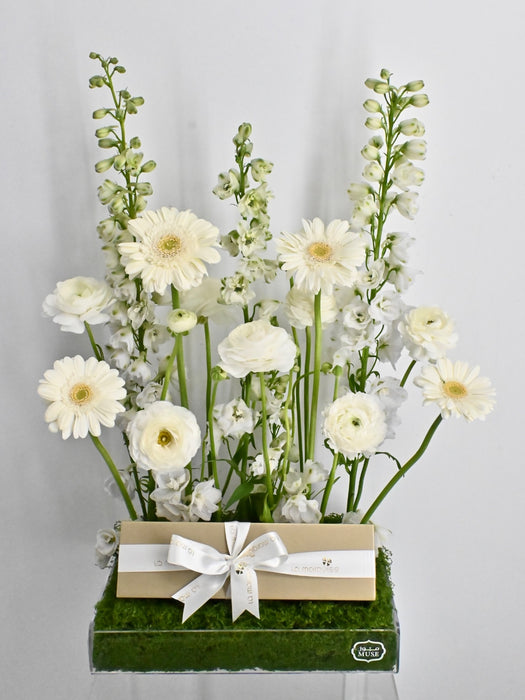 White Gift Arrangement