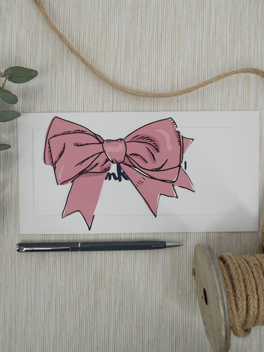 Double Loop Tails Down (Pink)