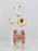 H Initial Flower with stand