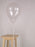 Standard 10 inch Metallic White Balloon