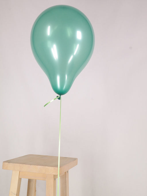 Standard 10 inch Metallic Dark Green Balloon
