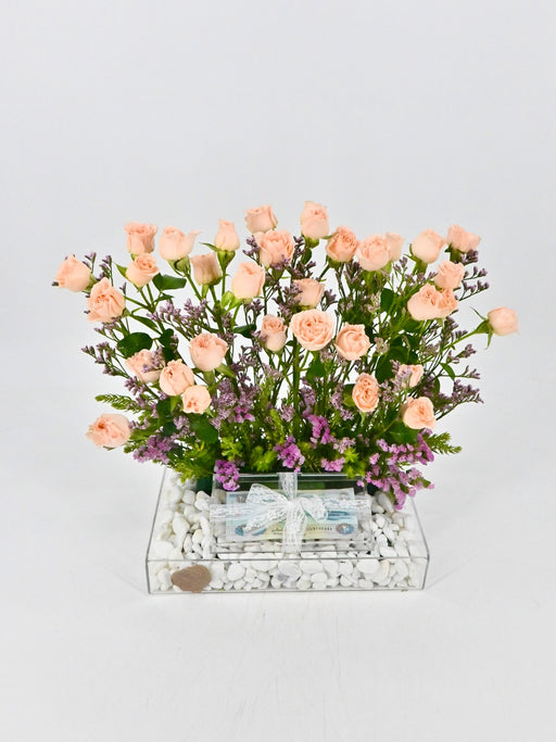 Peachy Money Arrangement