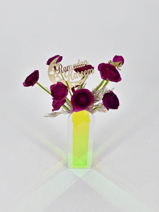 Ranunculus With Ramadan Kareem