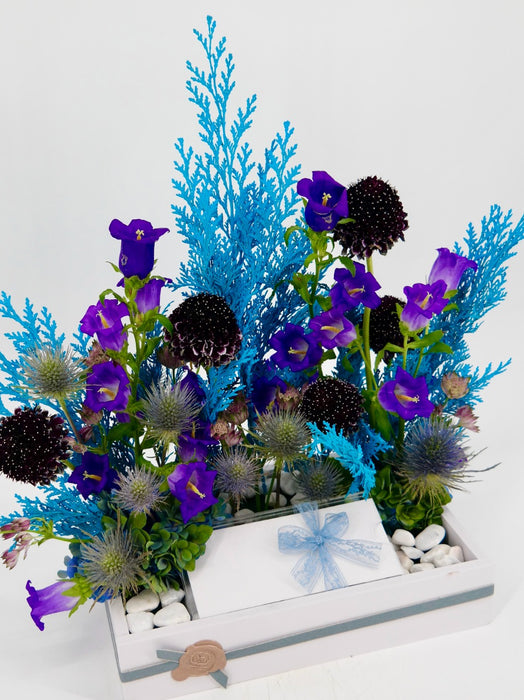 Scabiosa Money Arrangement