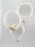 White Balloon bouquets