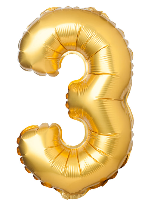 Number 3 foil balloon / 18 inch