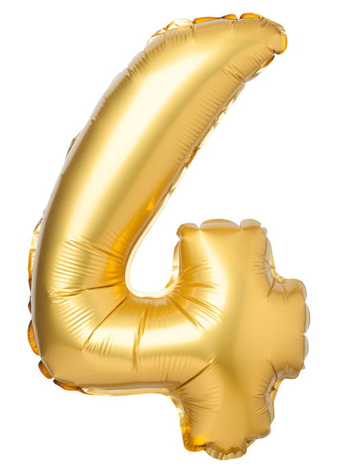 Number 4 foil balloon / 18 inch