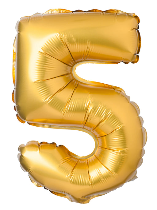 Number 5 foil balloon / 18 inch