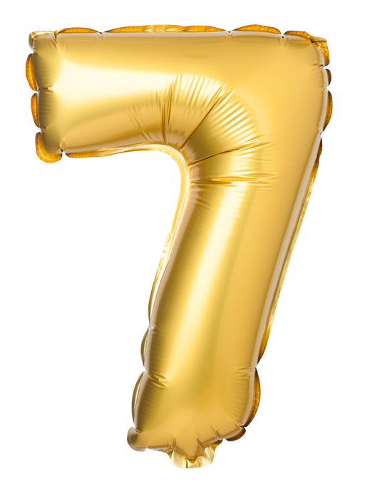 Number 7 foil balloon / 18 inch