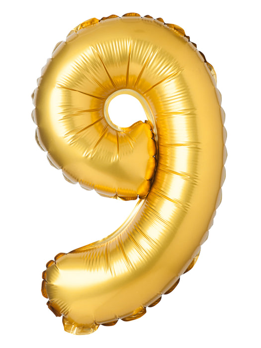 Number 9 foil balloon / 18 inch