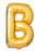 Letter B foil balloons / 18 inch