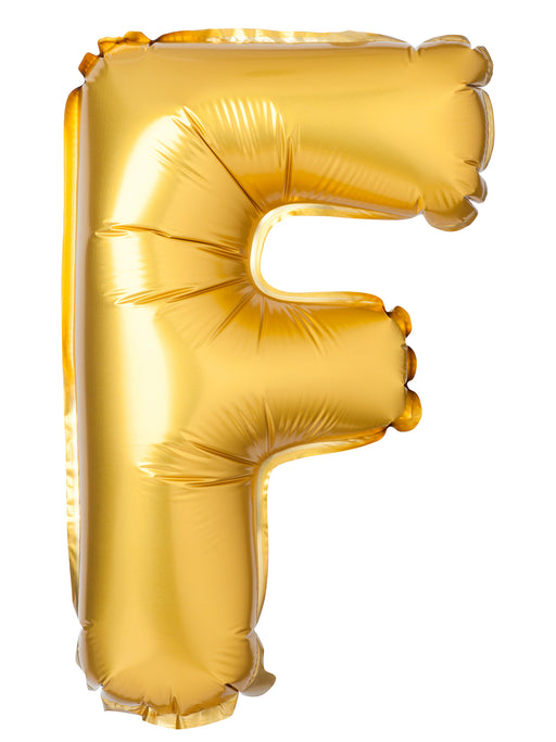 Letter F foil balloon / 18 inch