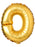 Letter O foil balloon / 18 inch