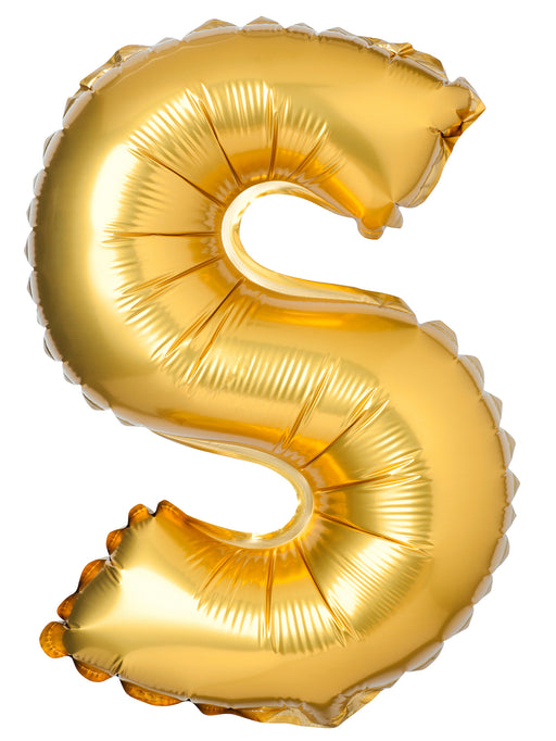 Letter S foil balloon / 18 inch