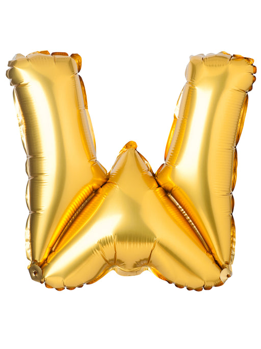 Letter W foil balloon / 18 inch