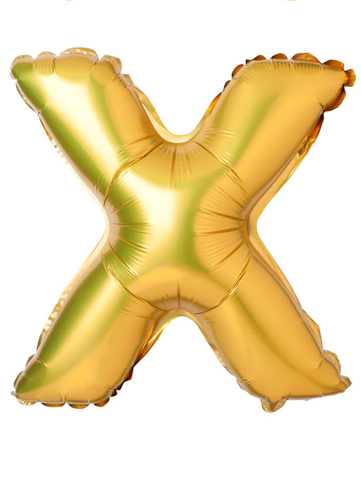 Letter X foil balloon / 18 inch