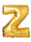 Letter Z foil balloon / 18 inch