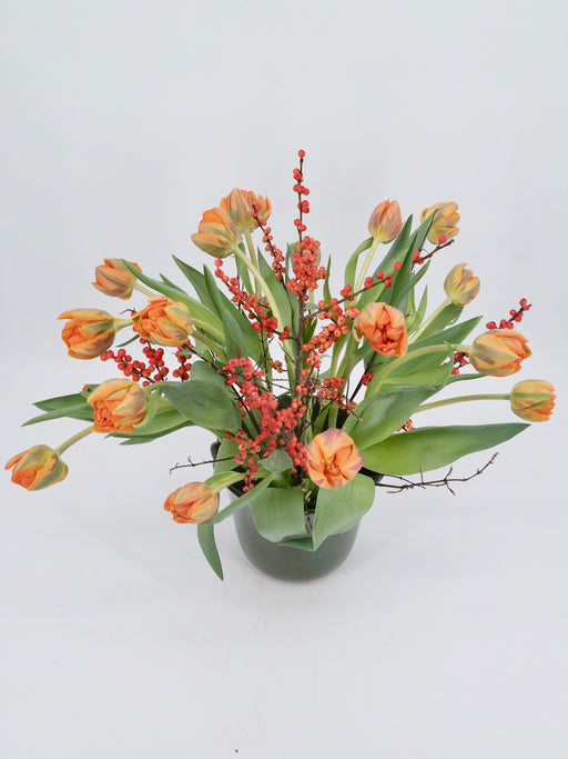 Tangerine Swirls