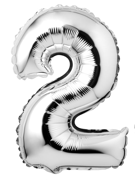 Number 2 foil balloon / 18 inch