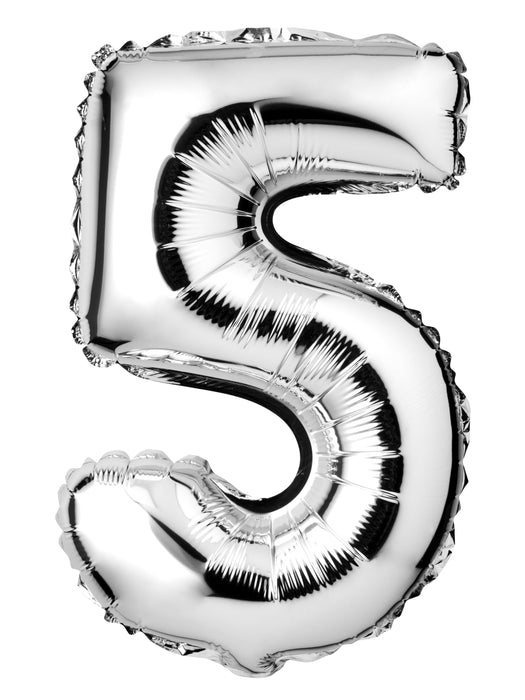 Number 5 foil balloon / 18 inch